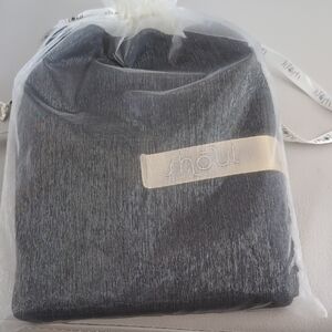 Essentials Black Shawl Shoul